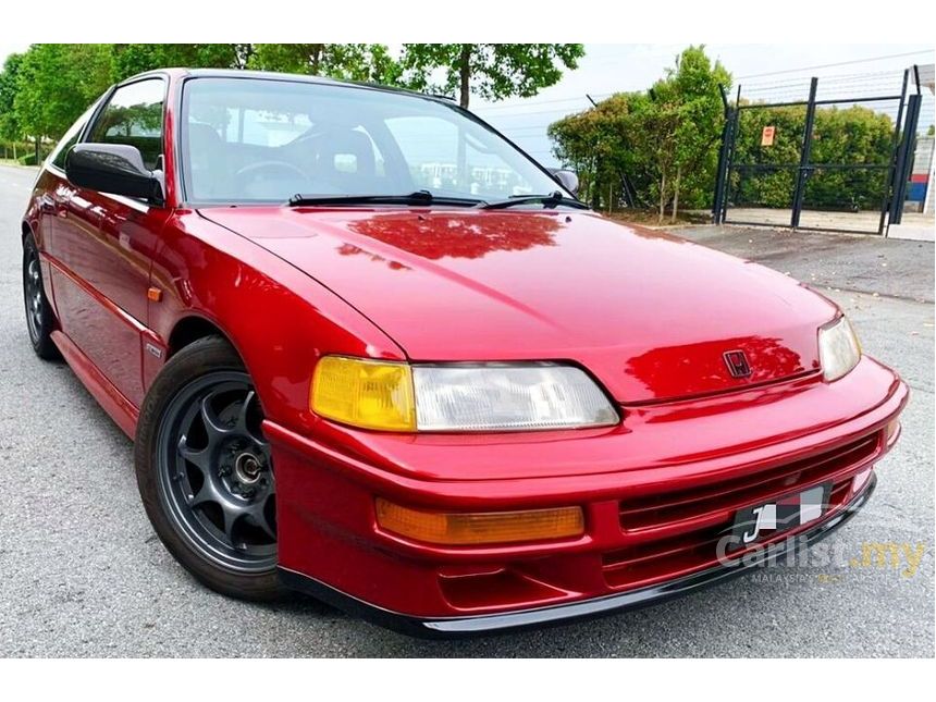 Honda Crx 1990 Si 1 6 在 State Manual手动挡hatchback Red 于 价格 Carlist My