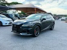 LEXUS RX350 2.4L TURBO LATEST F SPORT *PANAROMIC ROOF #UNREGISTERED #MERDEKAPROMODEAL