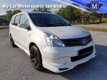 2009 Nissan Grand Livina 1.6 Luxury MPV SPORT RIMS REVERSE CAMERA WELL MAINTAIN