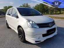 2009 Nissan Grand Livina 1.6 Luxury MPV SPORT RIMS REVERSE CAMERA WELL MAINTAIN