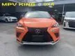 Recon 2020 Lexus NX300 2.0 F Sport / LIMITED COLOR / PANORAMIC / AWD / BSM / LKA / 360 / P BOOT / 3 LED / JAPAN / UNREG