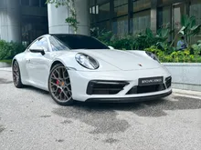 2019 Porsche 911 Carrera S Coupe (Crayon Grey, PDCC, Sport exhaust, RS Spyder wheels, sunroof)