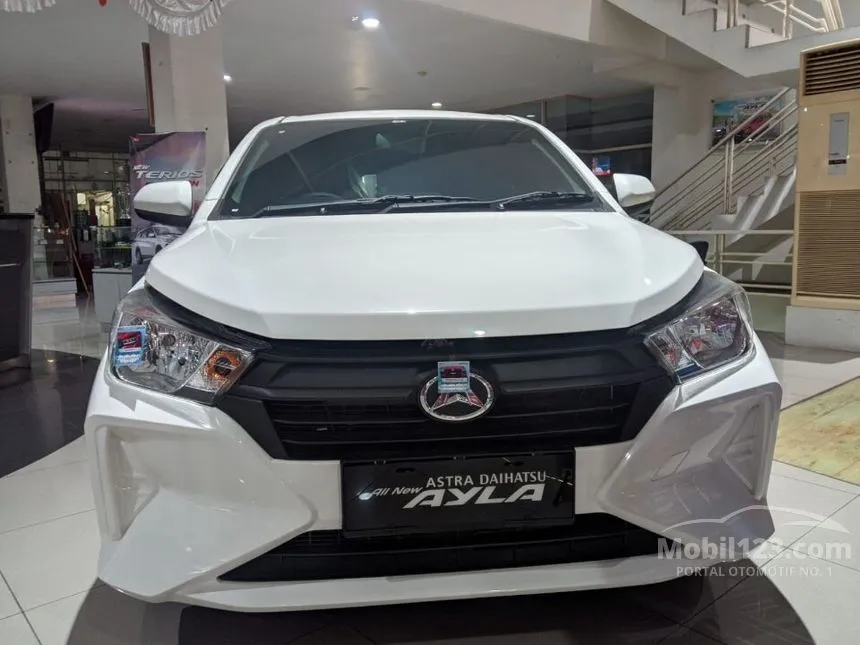 Jual Mobil Daihatsu Ayla 2024 X 1.0 di Jawa Barat Automatic Hatchback Putih Rp 158.150.000