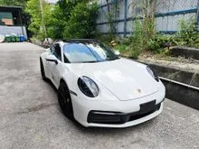 (16k-Km Genuine Mileage, Grade 4.5B) 2021 Porsche Carrera 911 992 3.0 Carrera S (Cooled Seat, Sport Exhaust, BOSE, Panoramic, Sport Chrono, PASM) 991