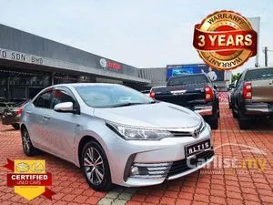 2018 Toyota Corolla Altis 1.8 G Sedan + FREE 3 Years WARRANTY +FREE 3 Years Service by Authorized Toyota Service Centre +TRUSTED DEALER+