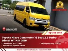 2018 Toyota Hiace 2.5 Commuter Van Turbo Diesel MT 2018/2019 [ 16 SEATER ]