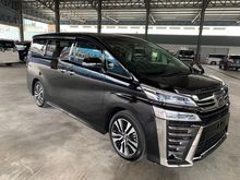 2019 Toyota Vellfire 2.5 ZG ED SKY BLACK MURAH2 JUAL SST OFFER BIG SCREEN CALL NOW FOR BEST DEAL
