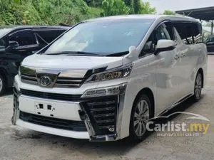 Grade 4.5 2021 Toyota Vellfire 2.5 Z Golden Eyes Free 8 Yrs Unlimited Mileage Warranty + 4 New Tyre + New Battery + Service + Tinted + Polish...