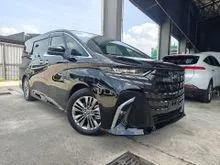 2025 Toyota Alphard 2.5 Z Grade 5A Mileage 152KM Sun Roof 4Cam360View PCS LTA BSM DIM Display Audio Roof Monitor Leather Power Boot New Car Unregister