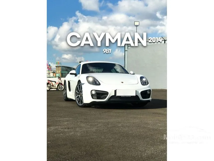Jual Mobil Porsche Cayman 2014 2.7 di Banten Automatic Coupe Putih Rp 1.475.000.000