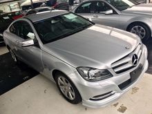2012 Mercedes-Benz C180 CGI Coupe UNREG JAPAN
