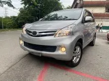 2013 Toyota Avanza 1.5 G (A0 61K KM LOW MILEAGE