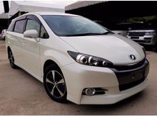 2012 Toyota Wish 1.8 S FACELIFT 4 DISC BRAKE BODYKIT PADDLE SHIFT OCTOBER BIG OFFER