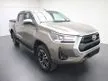 Used 2021 Toyota Hilux 2.4 V Dual Cab Pickup Truck 21K MILEAGE FULL SERVICE RECORD UNDER WARRANTY BY TOYOTA / NON OFF ROAD