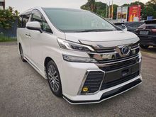 MCO OFFER. BUY SAFE, STAY SAFE. 2016 Toyota Vellfire 2.5 ZG Pre-Crash