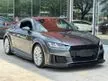 Recon RECOND UNREGISTER 2019 Audi TT 2.0 TFSI S Line LOADED WITH AUDI ORIGINAL CARBON SPOILER/BSM/MATRIX LED/ALCANTARA SEAT - Cars for sale