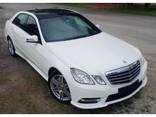 2013 MERCEDES BENZ E200 1.8 AMG UK SPEC SELLING PRICE WITH GST RM 185,000.00 ( NEGO ) WHITE COLOR ( 2420 )