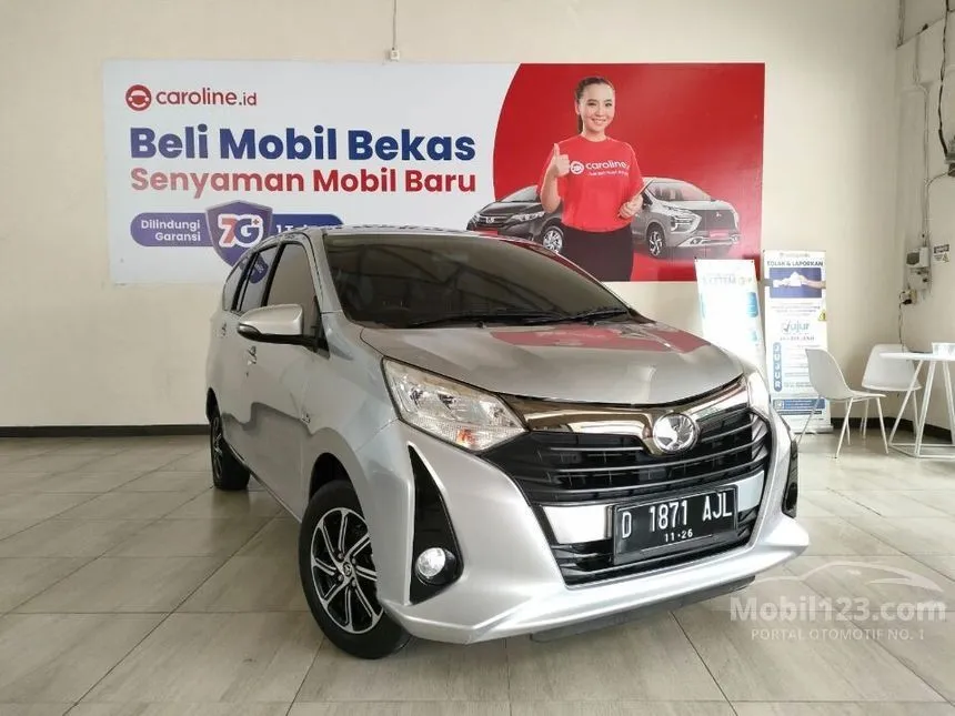 Jual Mobil Toyota Calya 2021 G 1.2 di Jawa Barat Manual MPV Silver Rp 128.000.000