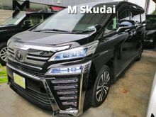 2018 Toyota Vellfire 2.5 ZG FULL LEATHER & P. CRASH DEMO NEW CAR!!!