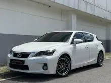 2012 Lexus CT 200h 1.8 F Sport Hatchback - Full Service Record