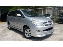 2008(GENUINE YEAR MAKE) Toyota Innova 2.0 (A) G MPV - FULL SPEC - FULL LOAN