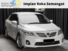 2012 Toyota Corolla Altis 1.8 G Dual VVT-i (New Facelift)