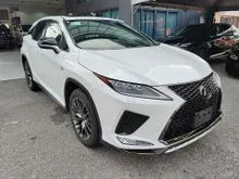 2021 Lexus RX300 2.0 Turbo F-Sport SUV #AWD #BLACK SEAT