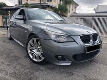 2008 BMW 525i 2.5 Sports Sedan - E60 - M SPORT - LOW MILEAGE - i DRIVE - ONE OWNER