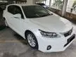 Used 2012 Lexus CT200h (LASURYYY + FREE TRAPO CAR MAT BY 31ST OCT + FREE GIFTS + TRADE IN DISCOUNT + READY STOCK) 1.8 Hatchback - Cars for sale