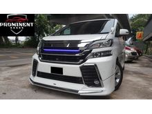 Toyota Vellfire 3.5 MODELLISTA 1 YEAR WARRANTY NEW FACELIFT 2014,PILOT SEATS,2 POWER DOORS,SUN MOON ROOF,POWER BOOT,DVD PLAYER,ONE DATIN OWNER