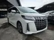 Recon 2018 Toyota Alphard 2.5 SC UNREG JBL SOUND REAR ENTERTAINMENT 4 CAM DIM BSM