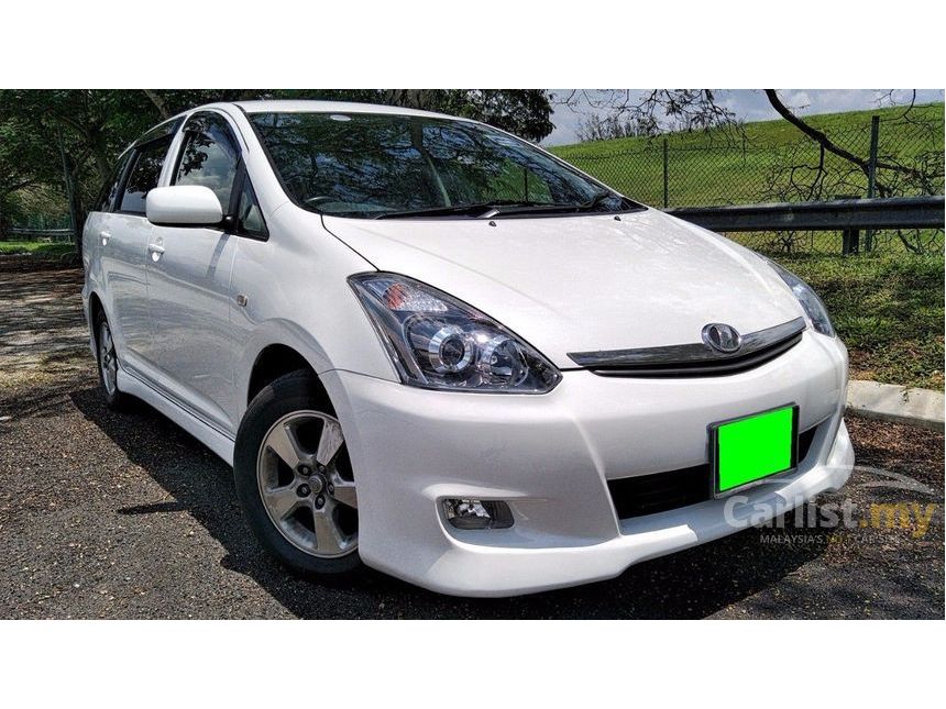 Toyota Wish 2008 1.8 in Kuala Lumpur Automatic MPV White 