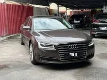 2015 REGISTER 2016 Audi A8 3.0 L Quattro TFSI Sedan 13KKM BOSE SPEAKERS SUNROOF (LOAN KEDAI IC SAHAJA)
