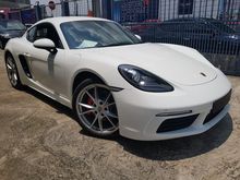 2017 Porsche 718 2.5 Cayman S Coupe White UK Spec