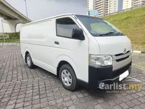 2017 Toyota Hiace 2.5 Panel Van Van
