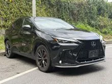 BLACK SEAT MARK LEVINSON 2022 Lexus NX 350 2.4 F Sport PANROOF FULL SPEC SUV