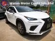 Recon 2019 Lexus NX300 2.0 F Sport SUV Moon Roof 360 Camera 14,000km Only 5 Year Warranty - Cars for sale