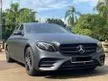 Used 2018 Mercedes-Benz E350 e 2.0 AMG Line Sedan LOW ORI MILEAGE 30K+ ONLY FULL SERVICE RECORD BATTERY INSPECTED CASHBACK 50K+ TIPTOP CONDITION - Cars for sale