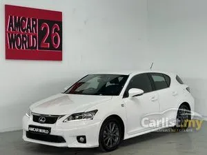 2013 Lexus CT 200h 1.8 F Sport Hatchback