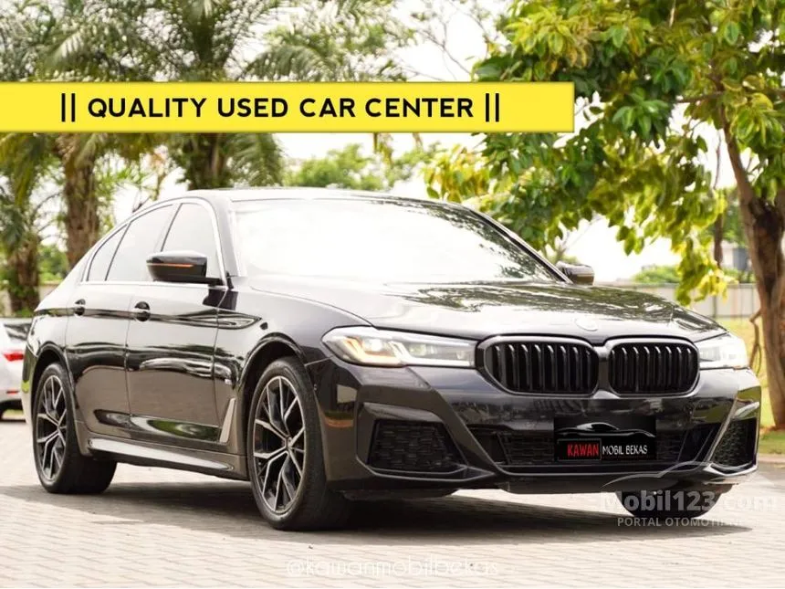 Jual Mobil BMW 520i 2021 M Sport 2.0 di DKI Jakarta Automatic Sedan Hitam Rp 619.000.000