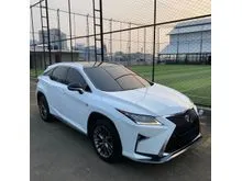 2017 Lexus RX 200t 2.0 F Sport SUV White on Red Odo 50 Rb (TERMURAH)