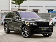 2019/22 Rolls-Royce Cullinan 6.75 V12 4 Seater SUV (A) White Leather Seat, Ranoramic Roof, RR Umbrella, Picnic Tables, Cullinan Clock, Rear TV, HUD
