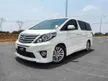Jual Mobil Toyota Alphard 2014 SC 2.4 di Banten Automatic MPV Putih Rp 355.000.000