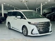 2025 Toyota Alphard 2.5 Z Modelista MPV GRADE (5A) 10K KM / JBL / MODELLISTA KIT (FREE SERVICE / WARRANTY / COATING / POLISH ) 700UNITS READY STOCK