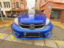 2017 Honda Brio 1.2 Satya E Hatchback Pajak Panjang 04-2021, Low km 27rb, DP minim pasti Approved.
