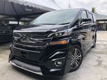 2016 UNREG Toyota Vellfire 2.5 V SPEC 4 CAM JBL MODELLISTA KIT PRE-CRASH