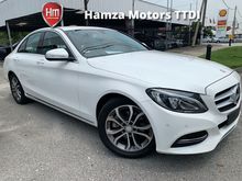 WHITE UNREG 2015 MERCEDES BENZ C200 2.0 SPORT SEDAN UK