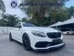 Recon 2019 Mercedes Benz C63 S AMG Night Package Year End Big Offer