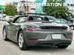 Recon 2019 Porsche 718 Boxster 2.0 Turbo Convertible PDK Unregistered Porsche Stability Management Brembo Brake Kit Seat Heating Electronic Parking Brake