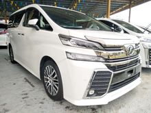 2015 Toyota Vellfire 2.5 Z G Edition MPV